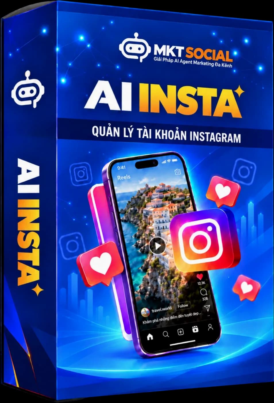 AI Insta mascot
